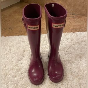 Girls size 2c Hunter Boots